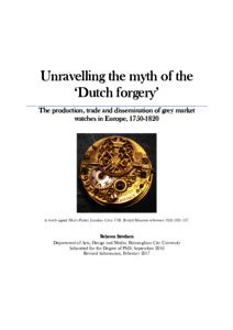 Unravelling the myth of the ‘Dutch forgery’